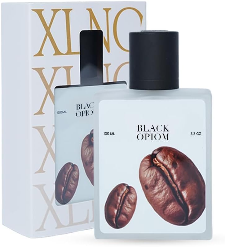 Eau De Parfume 100ml (3.38 fl oz) | inspired by Yv3s S@int L@ur3nt Bl@ck 0pium Unisex Perfume for Men & Women, Premium Long-Lasting Fragrance with Pear, Coffee, Vanilla, and Patchouli