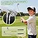 TERRAMUS Upgraded Golf Putting Mat for Kids, Putting Green with LED Light up Holes, Glowing Balls, 2 Clubs, Toy Golf Set, Golfing Mats Indoor Outdoor, Sport Game Golf Gift for for Kids Teens Family