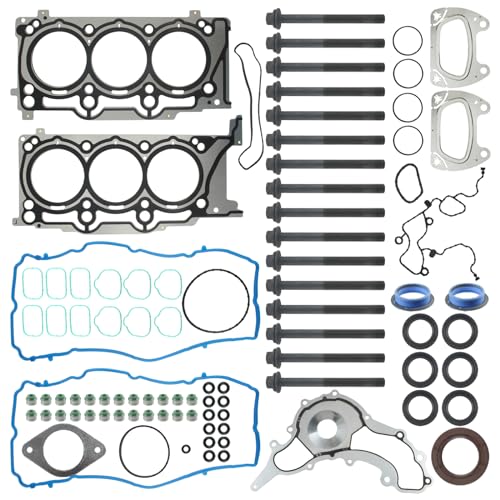 Image of HS26541PT Head Gasket Bolt Set Fit for Dodge Avenger Charger Journey Durango for Chrysler 200 300 Town Country for Ram 1500 CV for Jeep Wrangler Grand Cherokee for VW Routan 2011-2016