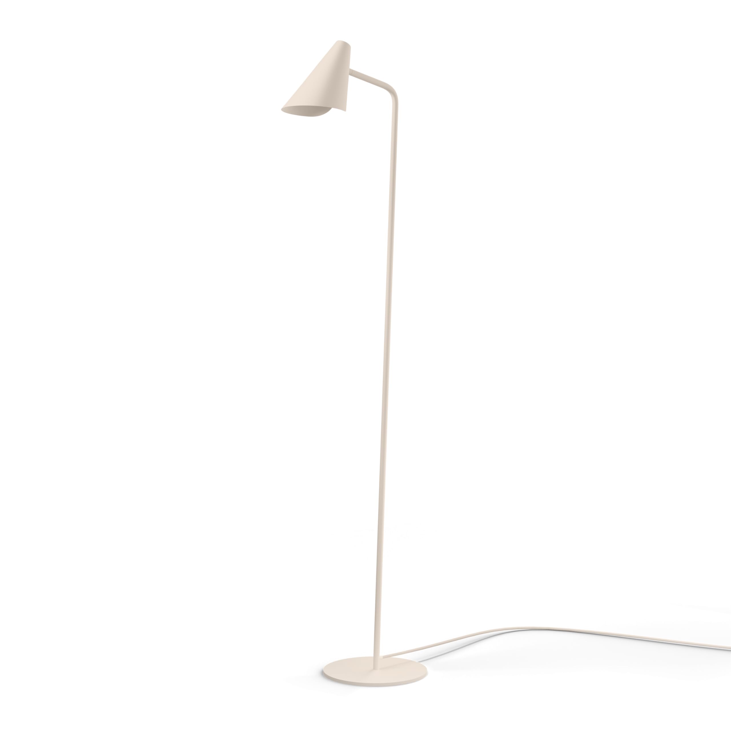 Sulion - Lámpara de Pie Ral Arenada Minimalista | La lámpara de pie Moderna para Salón o Dormitorio| Iluminación Decorativa Compatible con Bombilla E27 (40W máx)