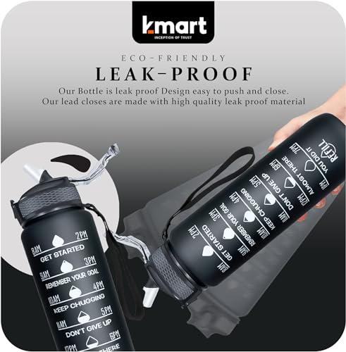 Roe Tenpo Sports Water Bottle with Straw and Time Marking, and 32OZ Capacity - Image 4