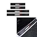 MAXMILO 4 pz Mazda CX-4 Door Sill Protector Riflettente 4D Fibra di Carbonio Adesivo Decorazione Porta Entry Guard Door Scuff Plate Adesivi per Mazda CX-4 CX-5 AXELA Mazda 3 ATENZA Mazda 6 (ATENZA)