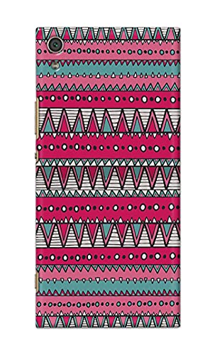 Image of PRINTFIDAA Printed Hard Back Cover Case for Sony Xperia XA1 Ultra Back Cover (Geometric Vintage Pattern) -1803