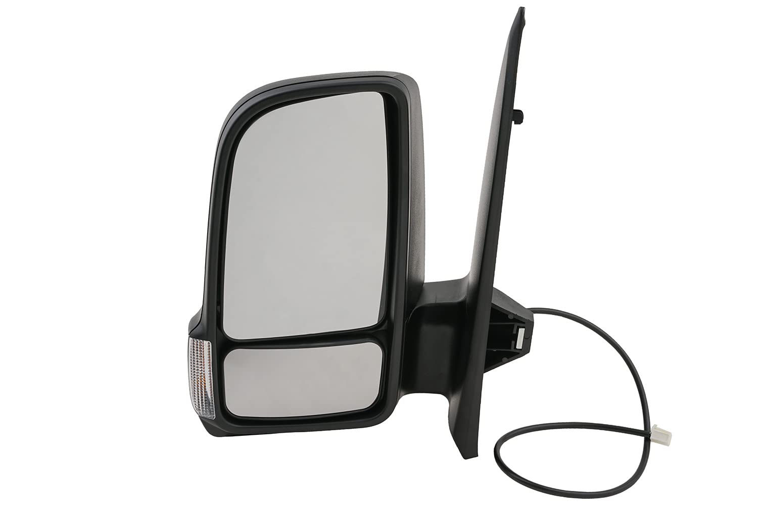 JOHNS 50 65 37-0 Espejo retrovisor convexo brazo corto de espejo izquierda Compatible con MERCEDES-BENZ Sprinter 3.5-t Tourer Bus 907, B907 Sprinter 3.5-t Furgoneta 907, 910, B907, B910