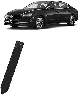 BoxWave Stylus Pouch Compatible with Hyundai 2021 Sonata Hybrid Display (10.25 in) - Stylus PortaPouch, Stylus Holder Carrier Portable Self-Adhesive - Jet Black