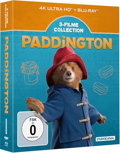 Paddington Trilogie (3-Movie-Set) – 4K Blu-ray (UHD + Blu-ray Disc)
