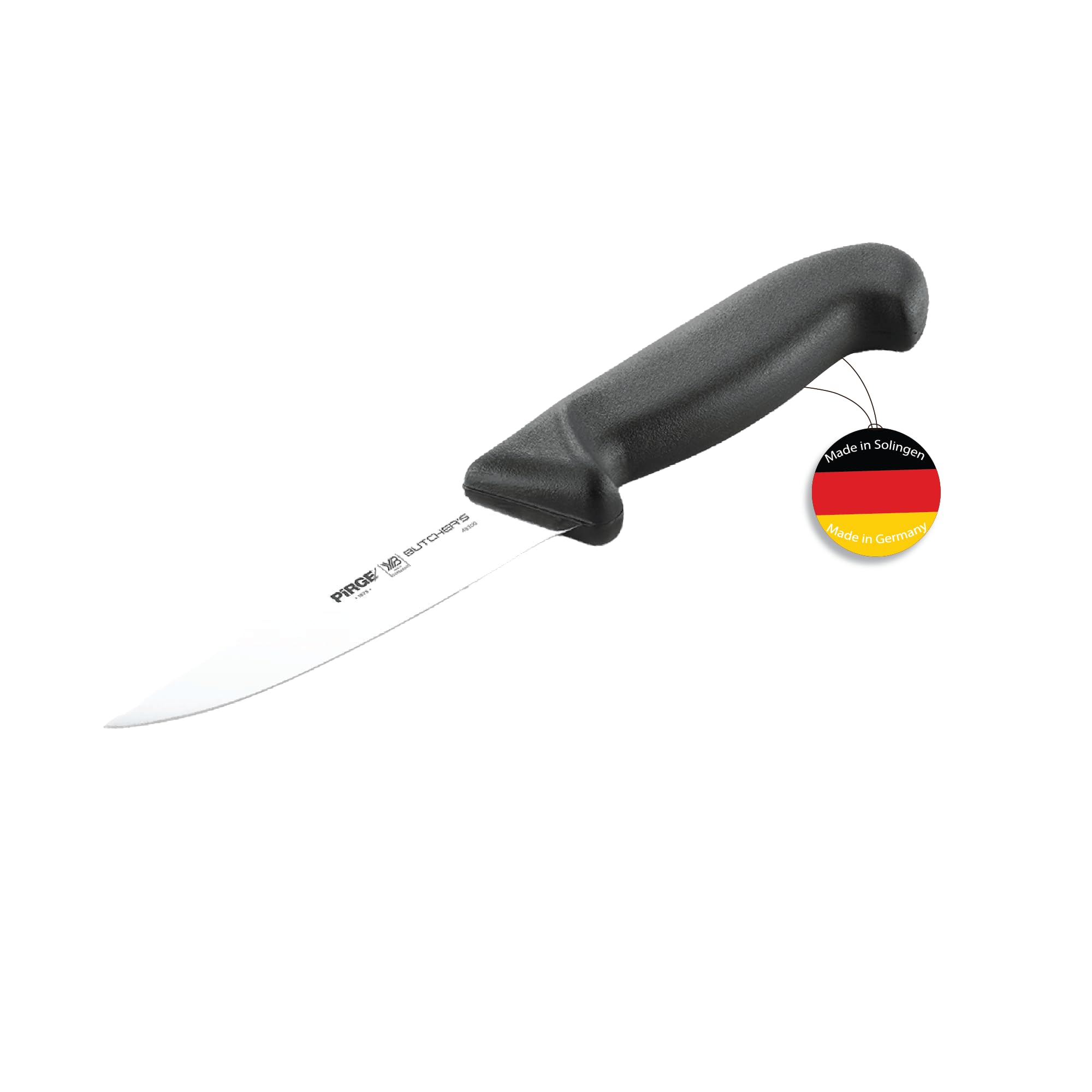 Pirge Cuchillo de carnicero BUTCHER'S MIG | Cuchillo de carne afilado de acero inoxidable | Cuchillo de cocina profesional con mango ergonómico