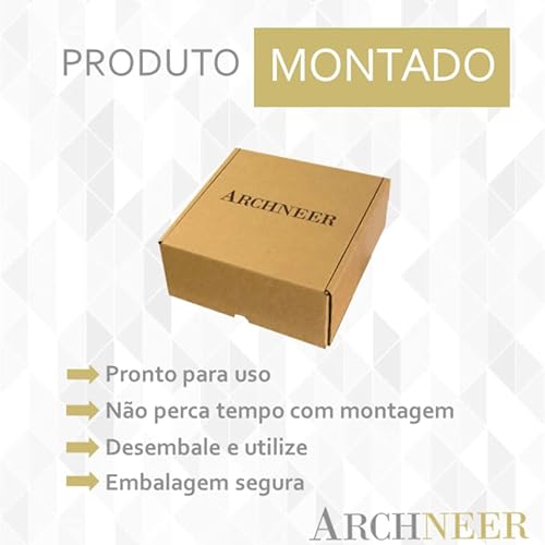 Suporte Caixa Perfurocortante 3L - Archneer Cor: Prata