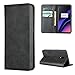 Produktbild Copmob Hülle Oneplus 6T,Premium Flip Leder Brieftasche Handyhülle,[3 Kartensteckplatz][Ständerfunktion][Magnetverschluss],Ledertasche Schutzhülle für Oneplus 6T - Schwarz