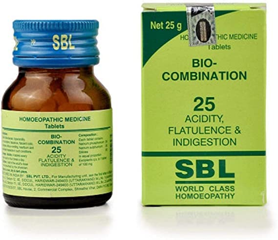 SBL's Bio-Combination 25 No. Tablets - 25 gm (Pack of 2)