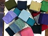 Knit/knitted Cuff, Rib Knit Fabric Cuff Assorted Colors - Material for Making Cuffs, Collars and Waistbands, Etc - 10 Pairs/20 Pcs