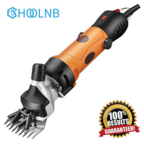 HOOLNB 1000W Sheep Shears 6 Gears Speed Horse Clippers Pure Copper Motor Electric