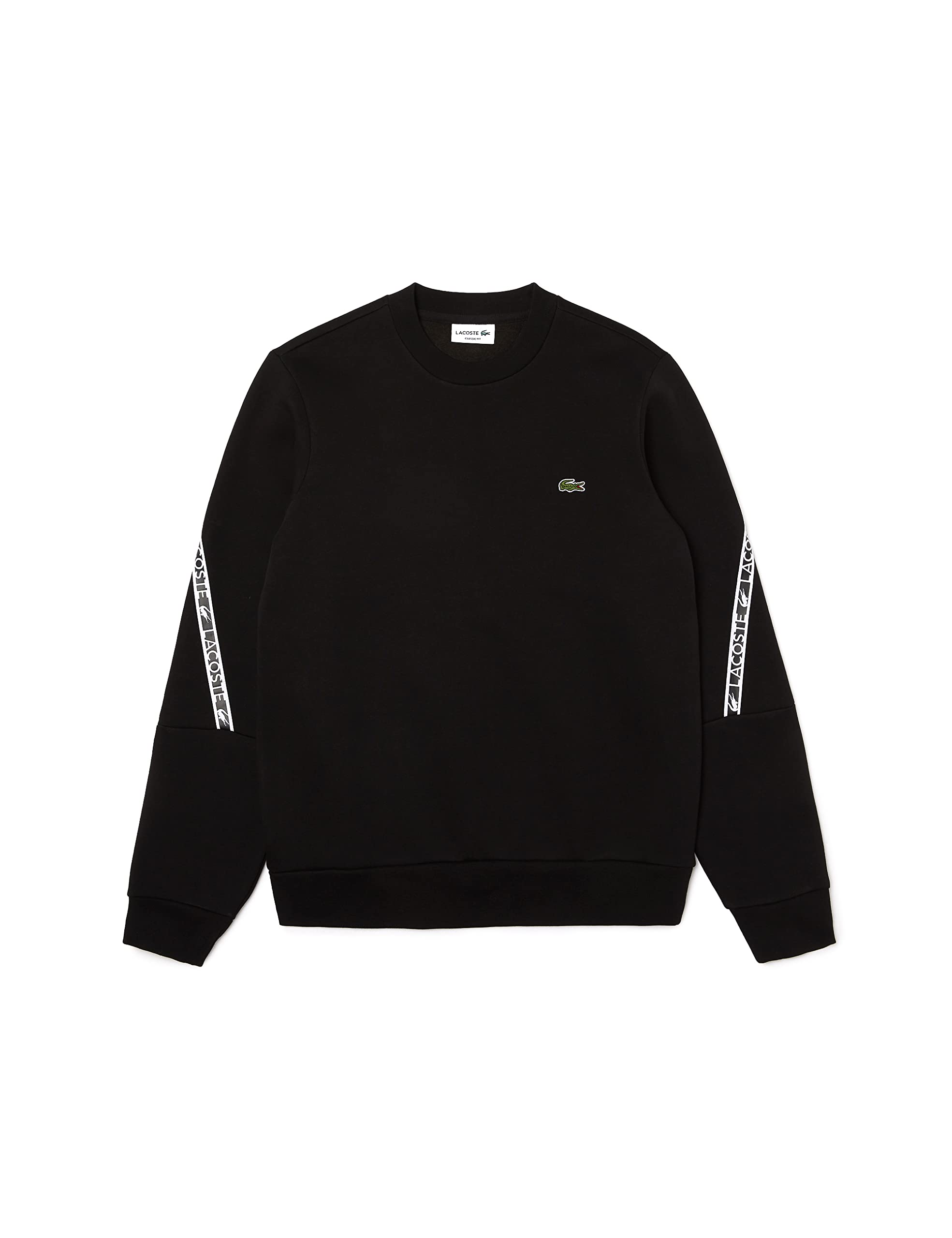 Lacoste Men's Black Classic Fit Sweatshirt, S