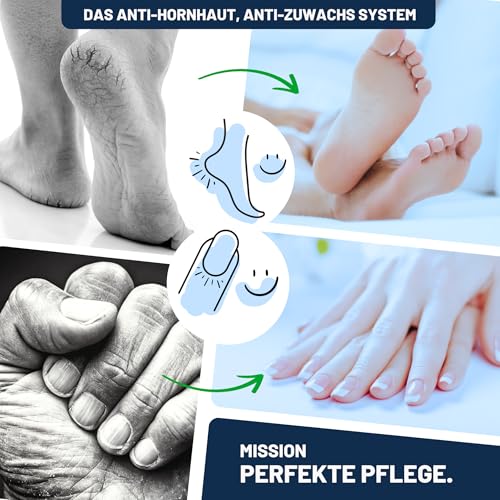 Mr. Fuss Hornhautentferner Aktiv Lösung No. 4 Plus Pack Multi - 3 tlg. Hornhaut Fußpflege Set