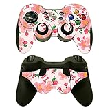 MightySkins Skin Compatible with Logitech Wireless Gamepad F710 - Lilies in Bloom | Protective,...