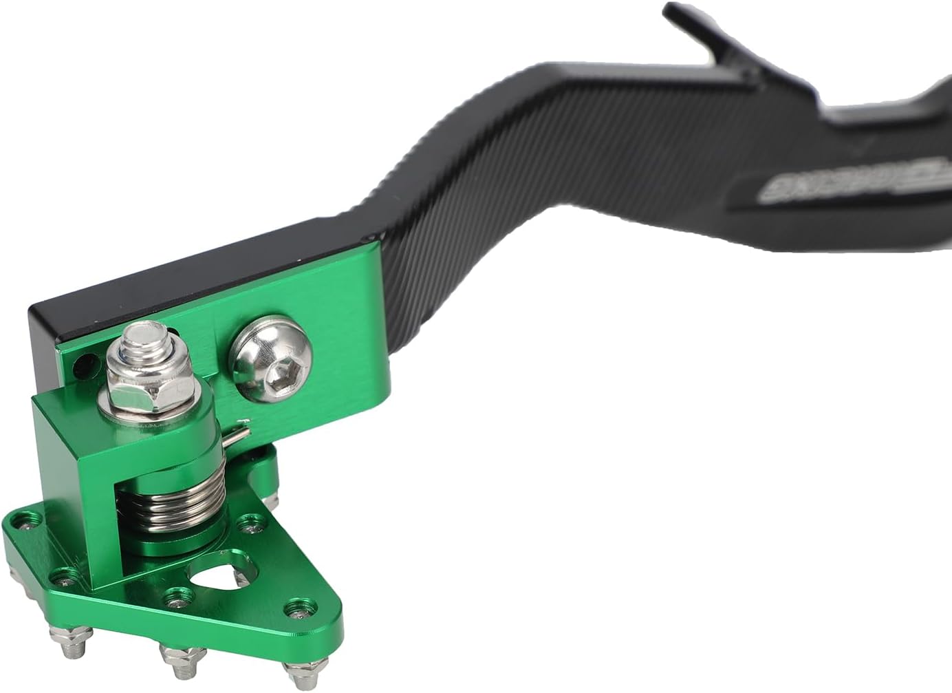 Motorcycle Rear Brake Pedal Foot Lever Foldable CNC for KLX140/140L 2008-2024 KLX140G 2017-2024 Dirt Pit Bike Green