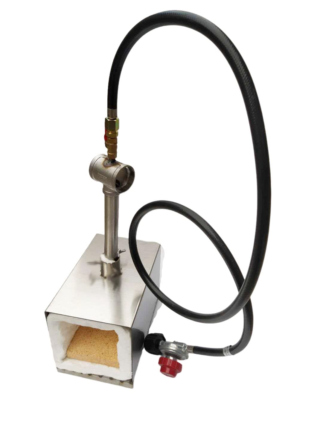 Metal Melting Furnace Burner Knife Making Blacksmith Gas Propane Forge