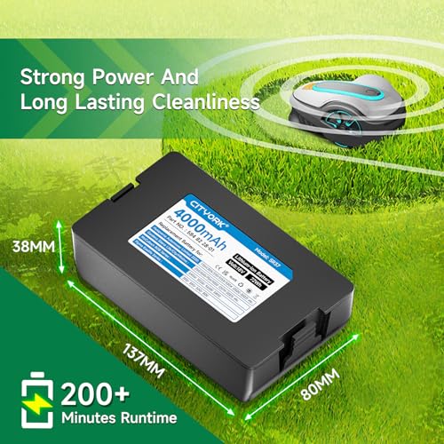 18V/4000mAh Mähroboter Akku für Husqvarna Automower Limited Edition 2020 115H 305 310 315X 320 330X (Baujahr 2020-2022), für Gardena Sileno City/Life/Minimo: 250/500/ 750/1000 (2019-2023 Jahr) – Bild 5