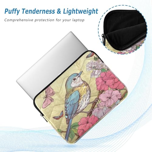 Funda para portátil con diseño de pájaro 13-14 pulgadas miniatura 5