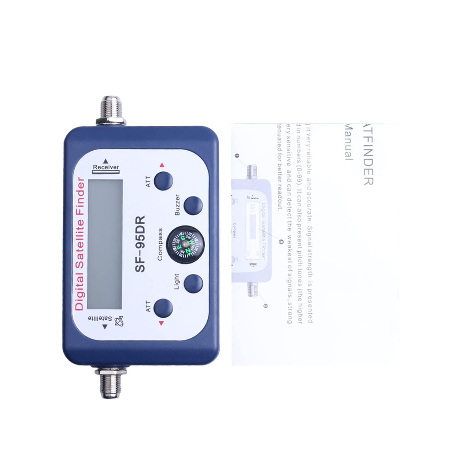 Wyszukiwarka satelitów, Cyfrowy SF-95DR. Meter Satlink Receptor Satellite Finder telewizja Odbiornik sygnału SATFINDER SATFINDER LCD Wyświetlacz