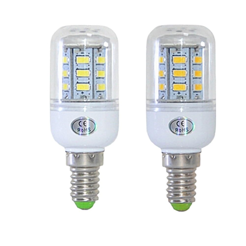 NXCVBNKZJ KJXP Lighting, Pack of 6, Led Corn Bulb Lamp AC220V E14 5730 3W/4W/5W/7W/9W Led Spotlight Bulb(Warm White,E14 24LED)