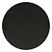 Hoffmaster 876107 Round Two-Sided Coaster, 4" Black (Pack of 500)