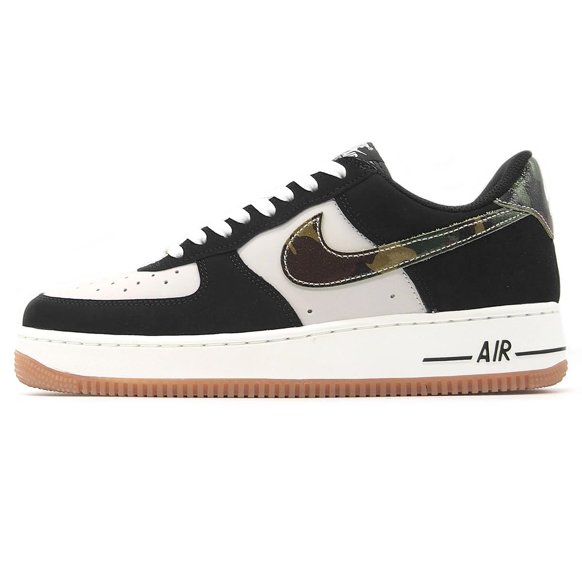 Amazon | [ナイキ] AIR FORCE 1 LOW RETRO WHITE/BLACK-GUM MED BROWN