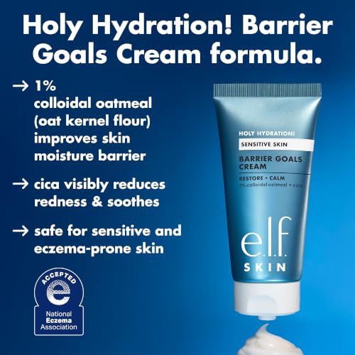 e.l.f. SKIN Holy Hydration! Barrier Goals Cream, Rich Face Moisturizer For Hydrating & Soothing, Helps Visibly Reduce Redness, Vegan & Cruelty-Free - image 4
