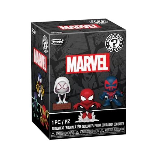 Funko Mystery Mini: Spider-Man Comics - 1 of 12 To Collect - Styles Vary - Marvel Comics - Cómics Marvel - Minifigura de Vinilo Coleccionable - Idea de Regalo - Mercancia Oficial - Comic Books Fans