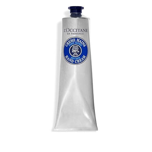 L'OCCITANE 20% Organic Shea Butter Hand Cream, Nourishes & Protects Dry Hands, Fast-Absorbing, Non-Greasy, Leaves Skin Moisturized & Soft, Vegan - Standard - 5.1 Ounce (Pack of 1)