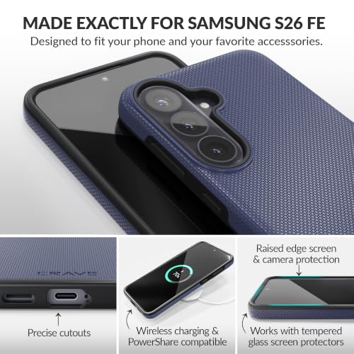 Image of Crave Dual Guard for Samsung Galaxy S26 FE Case with MagSafe - Navy
