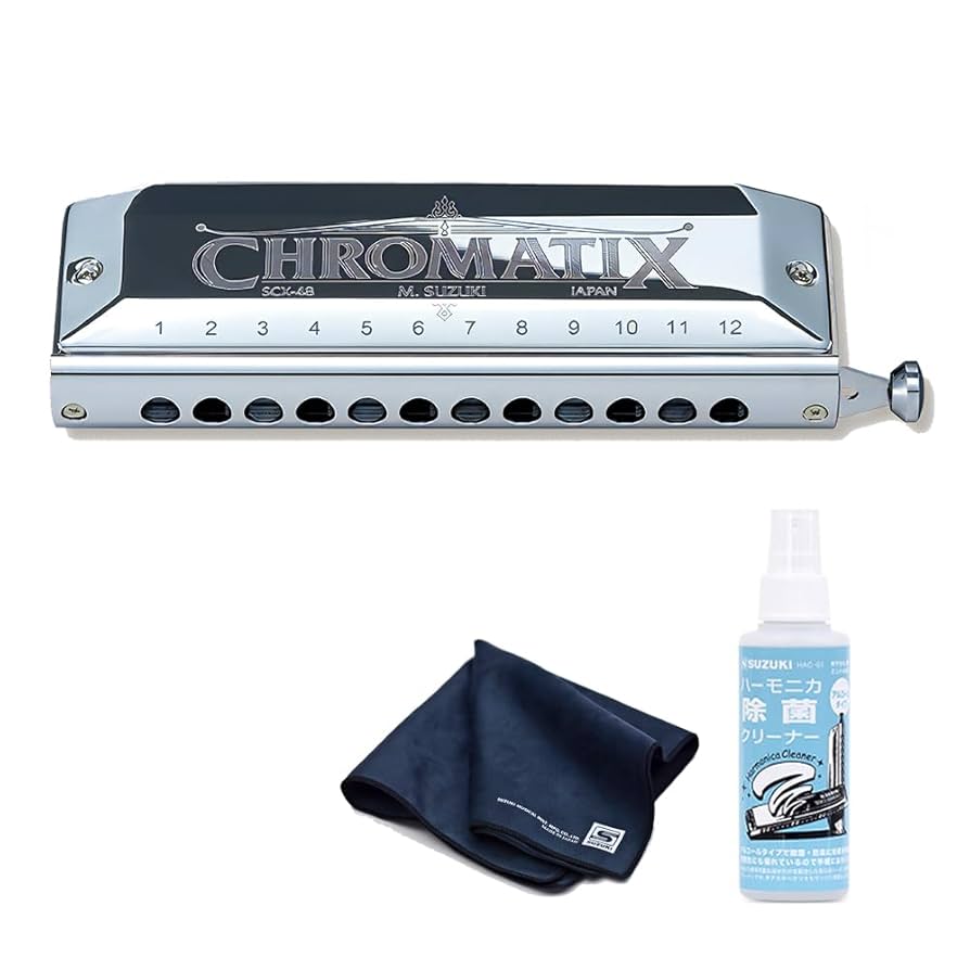 SUZUKI スズキ クロマチックハーモニカ スタンダードモデル SCX-48 1701-pur-0008_1.jpg