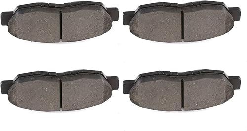 Miniatura 1 de SCITOO Kit de pastillas de freno semimetálicas D1005 reemplazo delantero para Lexus RX330 2004-2006, para Lexus RX350 2007-2009, para Toyota