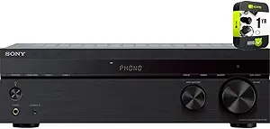 Sony STRDH190 2-Ch Stereo Receiver with Phono Inputs and Bluetooth Bundle with 1 YR CPS Enhanced Protection Pack