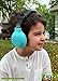 ZIPZ Magnetic Interchangeable Outer Shells, Baby & Toddler Earmuff Accessories, Customizable Covers Noise Cancelling Earmuffs for Kids and Babies (Earmuffs Sold Separately), Aqua