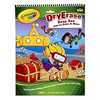 Crayola Dry Erase Tablet Deep Sea 1609961552 Book Cover