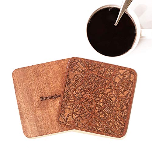 Birmingham, Regno Unito Mappa della città