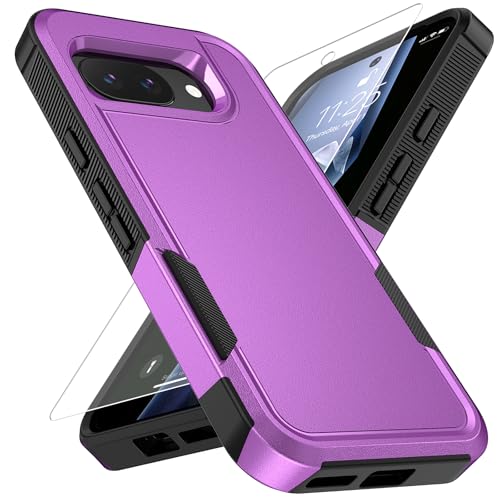 Coque Google Pixel 9A violette antidérapante Vinve pour sécuriser vos déplacements