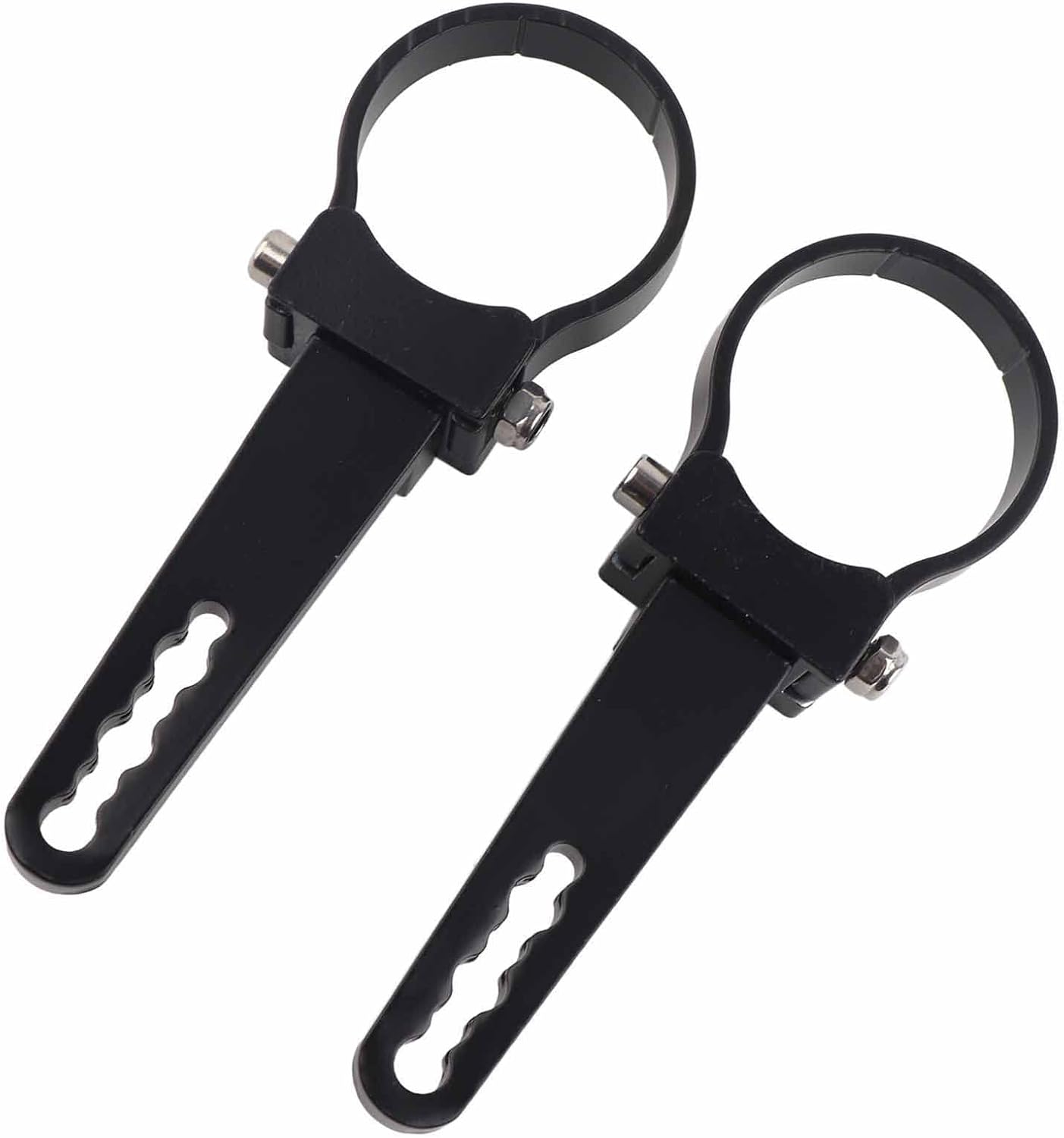 EVGATSAUTO Tube Bracket Clamp, 1"-3" Aluminum Tube/Roll Bar Mount Bracket Clamps Holder LED Car Truck Off Road Work Light Tube Clamp (2Inch)