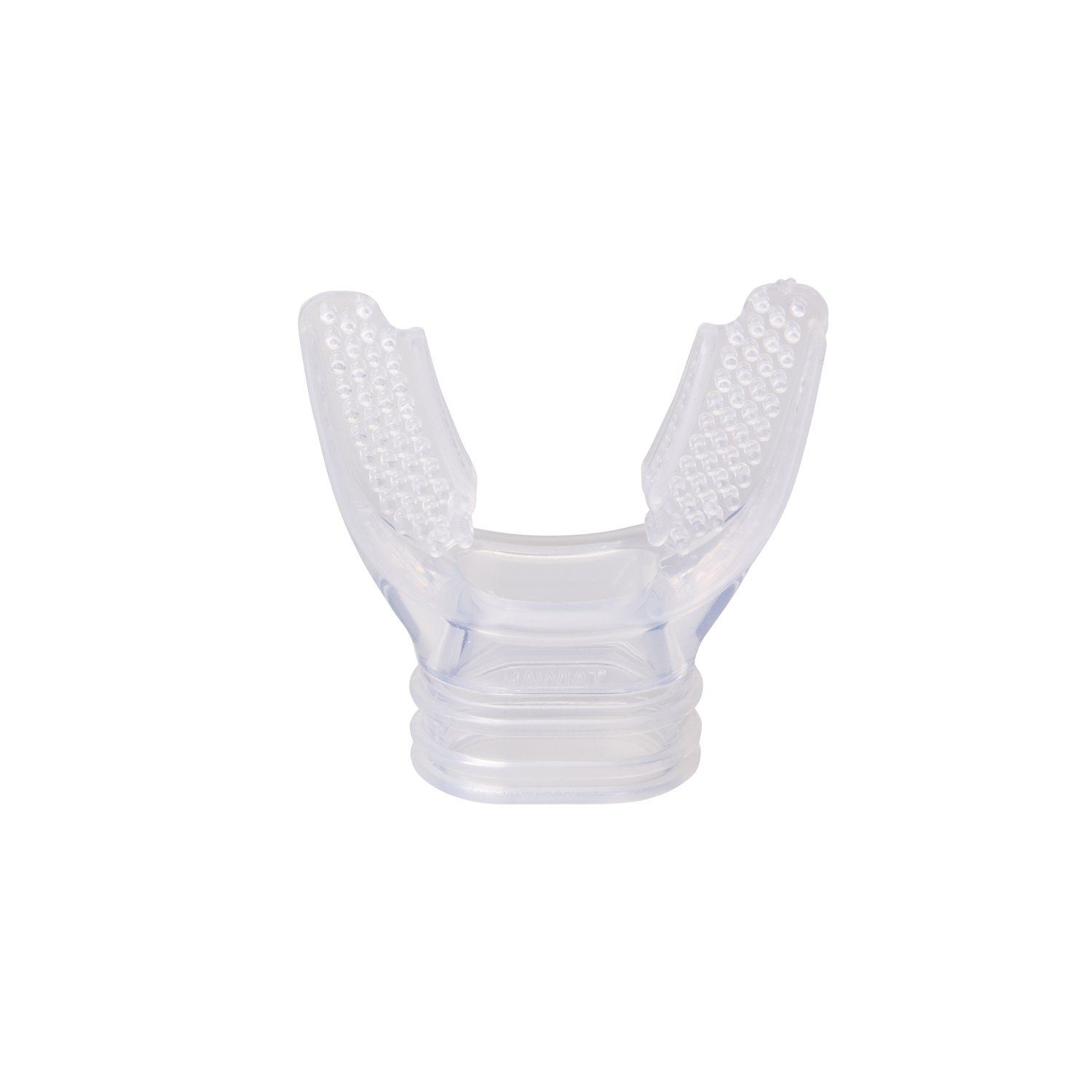 IST Comfort Mouthpiece Larger & Longer tabs - Ergonomic - Clear Silicone