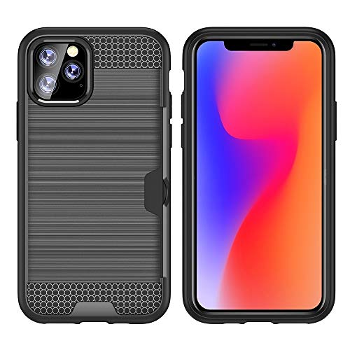 Coque iPhone 11 Pro robuste antichocs pour éviter les bris d'écran avec porte-carte