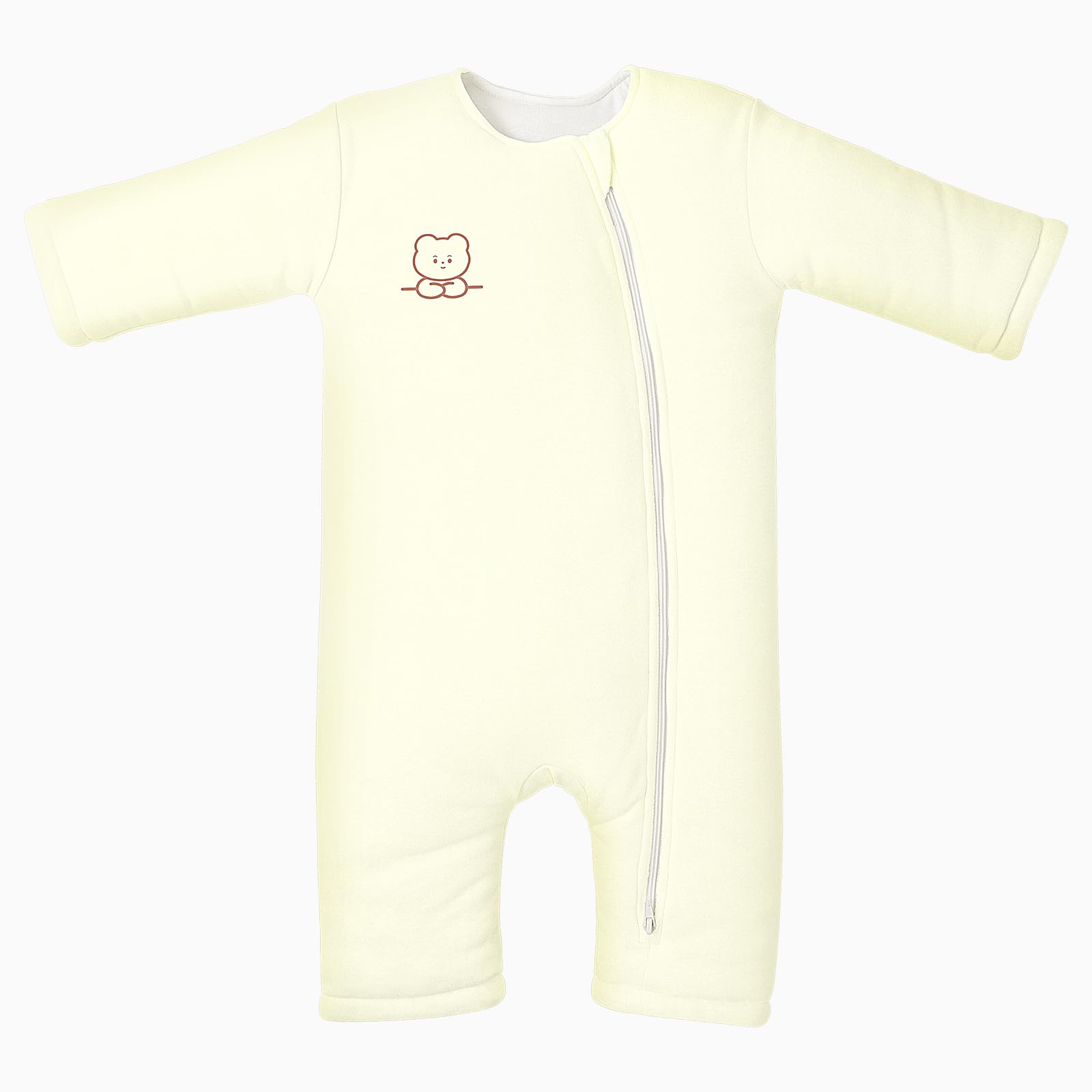 Premium Cotton Baby Sleep Sacks with Legs Winter 3-6 Months 2.5 Tog, Ultra Soft Wearable Blanket Sleeping Bag Sack Easy Diaper Changing Transition Sleep Sacks Unisex Newborn Infant Babies Girls Boys
