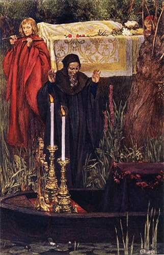 Cuadro Arte Pared Prerrafaelista de Eleanor Fortescue-Brickdale Impresión 60x90