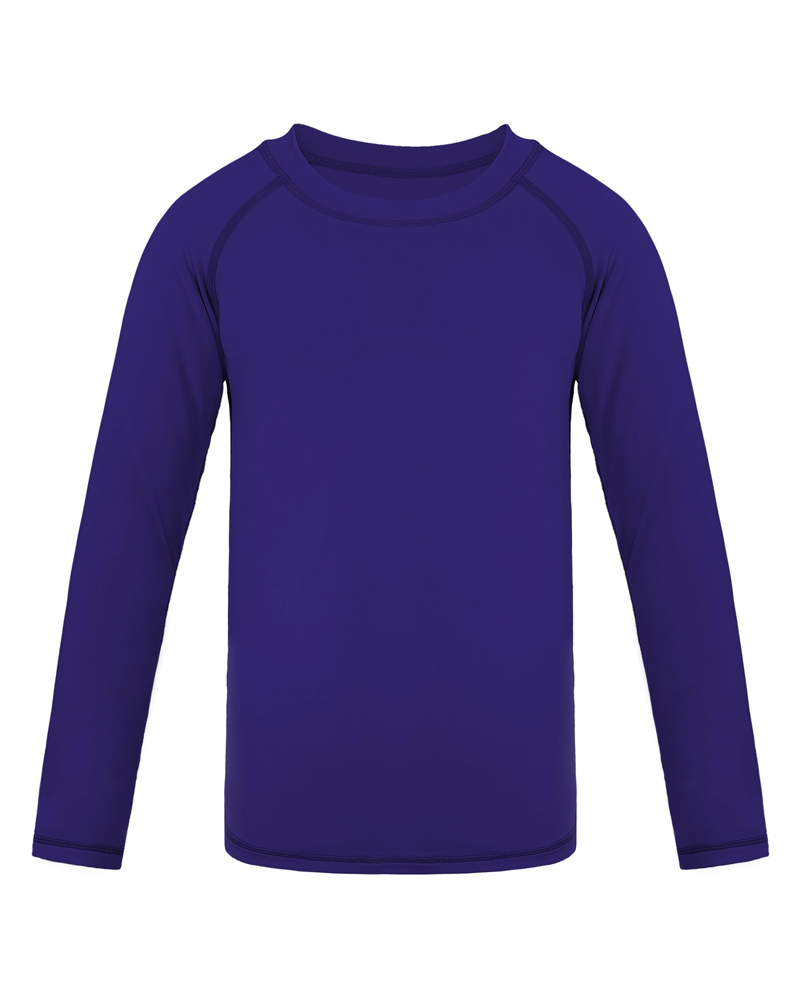 Auranso Boys Rash Guard Swim Shirt UPF 50+ Long Sleeve Sun Protection Quick Dry Shirt