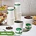 Vplus 270 Pack Compostable Paper Cups, 12 oz Biodegradable Disposable Paper Coffee Cups, Eco-friendly Hot Drinking Cups for Party, Picnic,Travel,and Events 3