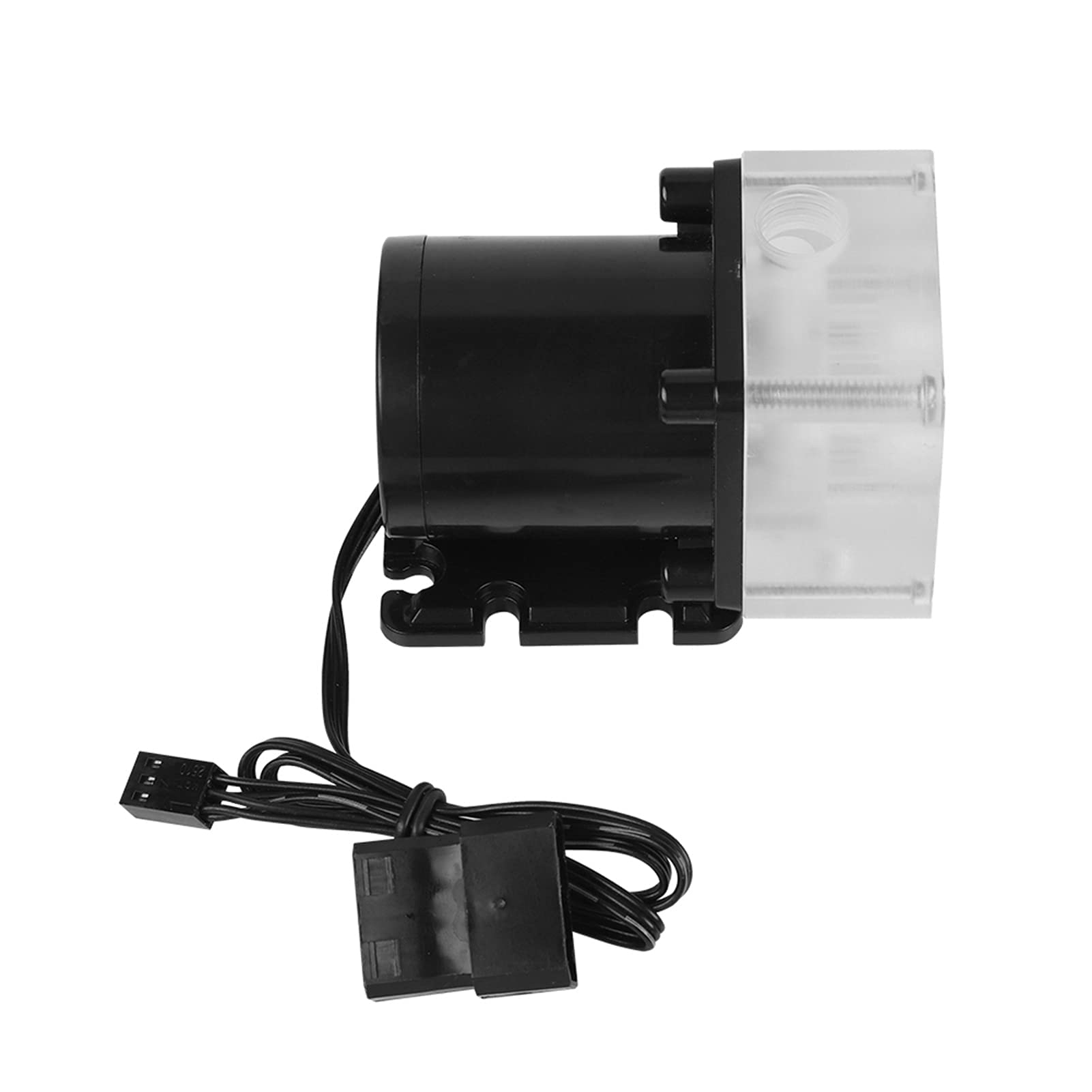 Bomba de refrigeración por agua, rosca G1 / 4 "Bomba de agua para CPU Bomba silenciosa del sistema de refrigeración por agua para computadora con 4 metros, caudal 500L / H, para sistema de refrigeraci