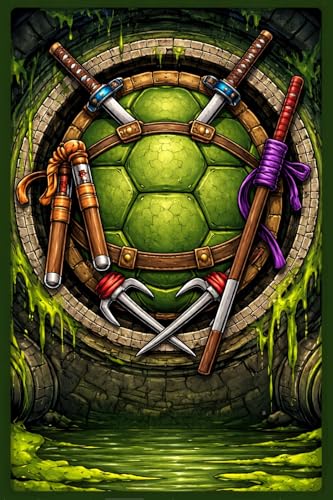 MTG Sleeves TMNT Card Sleeves MTG&TCG Compatible with Magic the Gathering
