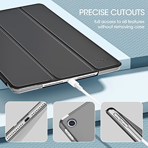 Image of ProCase for iPad 9th / 8th / 7th Generation Case 10.2 Inch (2021 /2020 /2019 Release), 10.2 iPad Case 9th / 8th / 7th Gen Cover, Slim Smart Cover with Translucent Hard Shell Back -Grey