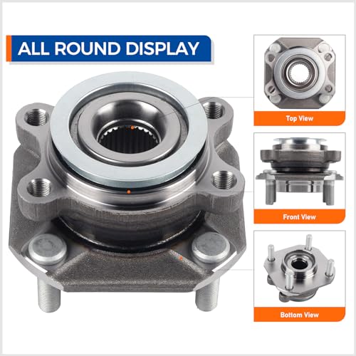PAROD 513299 Front Wheel Hub Bearing Assembly Fit for Nissan Sentra 2007-2012 Only for 2.0L 4cyl Engine(Pair) by PAROD - Image 2