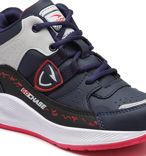 Image of ASIAN Kids ADVENTURE-01 Stylish Casual High Top Sneaker and Trendy Shoes with Laces for Boys